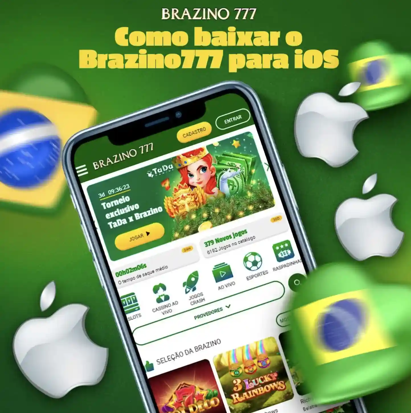 Baixar app Brazino777 para iOS